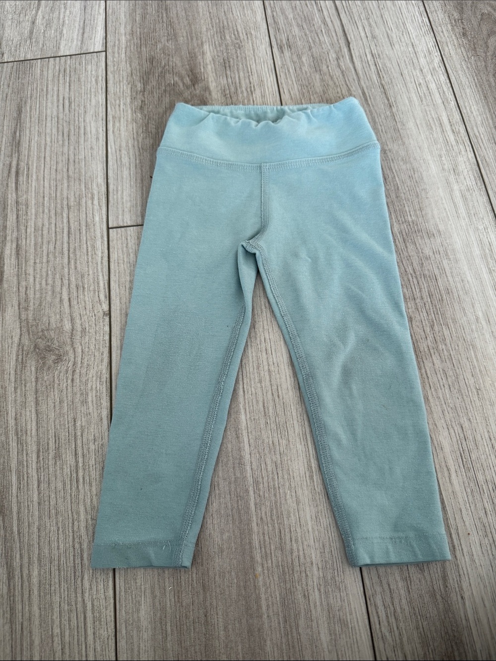 Beyond Yoga Toddler Girls Teal Workout Leggings size 2t